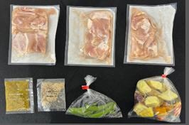 ごろごろ野菜とチキンのマスタードソテー