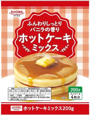 昭和ホットケーキミックス200g