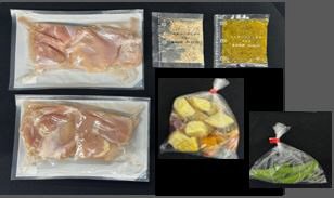 ごろごろ野菜とチキンのマスタードソテー