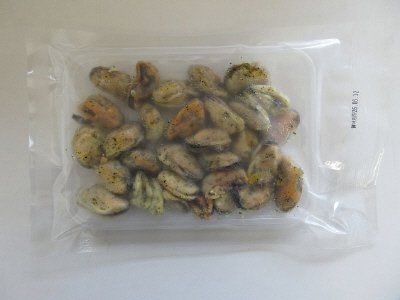 ムール貝のガーリックソース