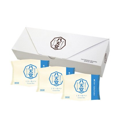 塩バターくりーむパン３個入
