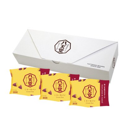 くりーむパンおいも＆カスタード入