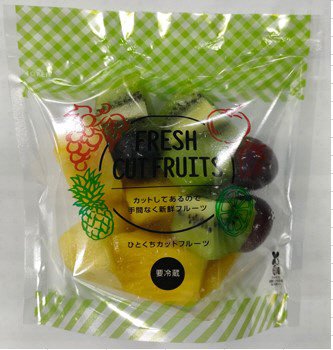 パイン＆ぶどう・キウイ（スタンドパック）