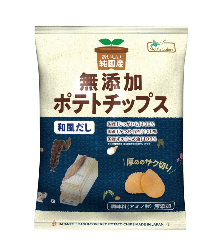 純国産 ポテトチップス和風だし