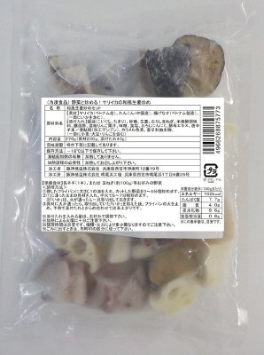 野菜と炒める！ヤリイカの和風生姜炒め