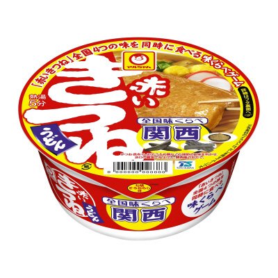 全国味くらべ　赤いきつねうどん　関西