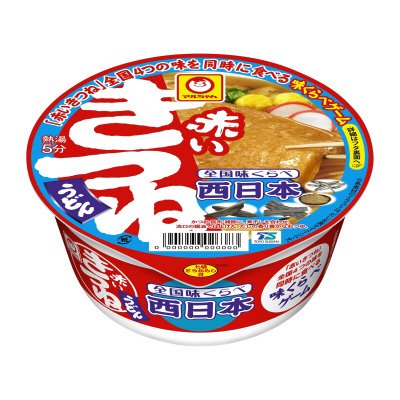 全国味くらべ　赤いきつねうどん　西日本