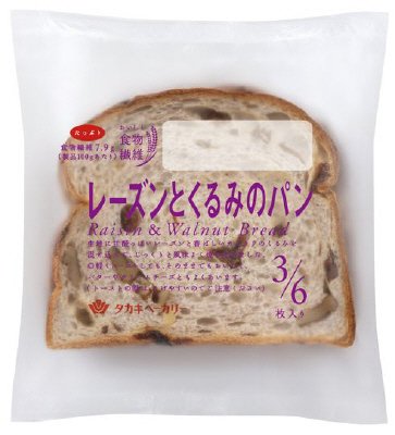 レーズンとくるみのパン（３／６）