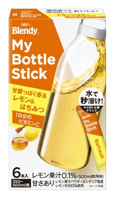 「ブレンディ」マイボトルスティック　甘酸っぱく香るレモン＆はちみつ６本