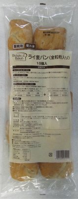 ライ麦パン（全粒粉入り）