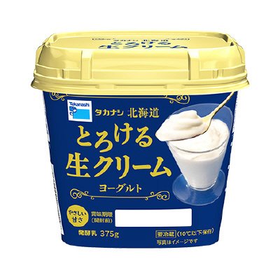 タカナシ　北海道とろける生クリームヨーグルト 375g