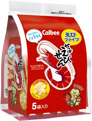 かっぱえびせんエビファイブ