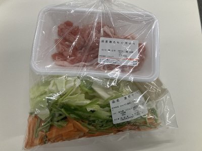 野菜たっぷり白湯焼きビーフン