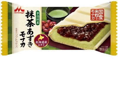 抹茶あずきモナカ