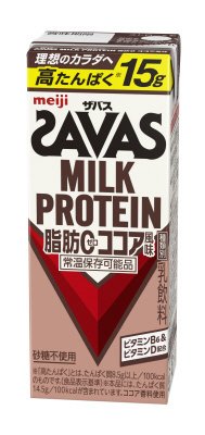 ザバスＭＩＬＫＰＲＯＴＥＩＮ脂肪０ココア風味