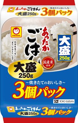 あったかごはん　大盛　２５０ｇ　３個パック