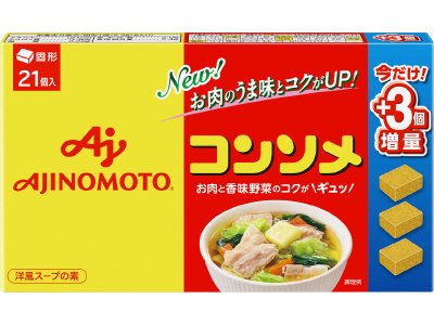 「味の素ＫＫコンソメ」固形２１個入箱
