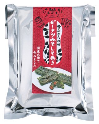 ピーナツみそしそ巻き