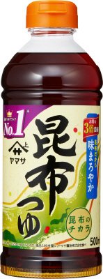ヤマサ昆布つゆ 500mlパック