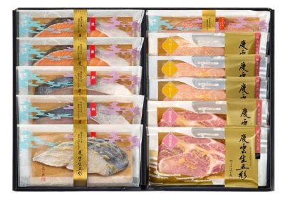 「辻が花」魚と肉の柚香西京漬