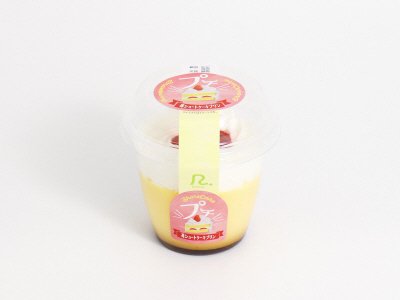 プチ　苺ショートケーキプリン