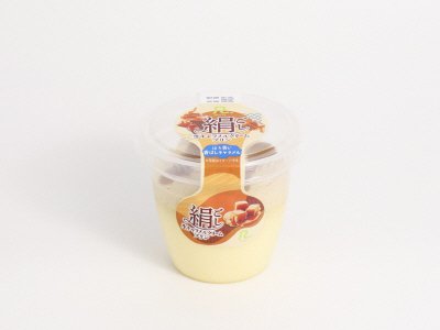 絹ごし生キャラメルクリームプリン