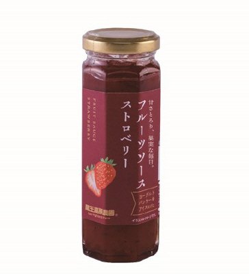 フルーツソースストロベリー