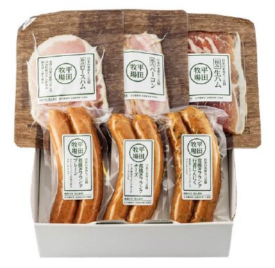 日本の米育ち極みハム＆荒挽きフランクギフトEXT192