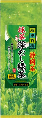 緑香百撰静岡茶抹茶入り深むし緑茶