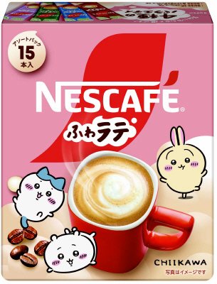 ネスカフェ　ふわラテ　ちいかわアソートパック１５Ｐ