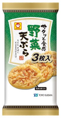 サクッと食感　野菜天ぷら　３枚入