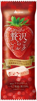 フルーティフル贅沢いちごミルク