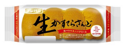 生かすてらさんど　白バラ牛乳入りクリーム
