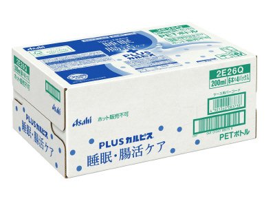 「ＰＬＵＳカルピス（Ｒ）　睡眠・腸活ケア」