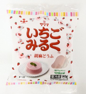 いちごみるく胡麻どうふ