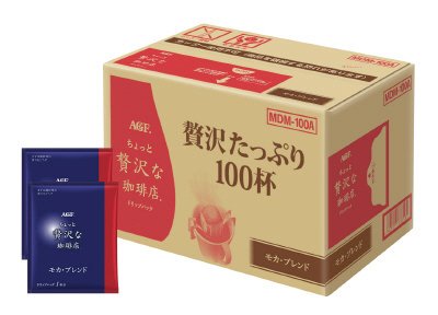 ＡＧＦ「ちょっと贅沢な珈琲店」ドリップパック　モカ・ブレンド　ＭＤＭ－１００Ａ
