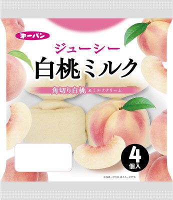ジューシー白桃ミルク入