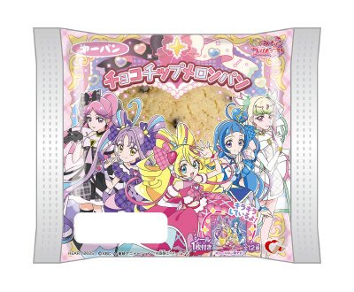 プリキュアチョコチップメロンパン