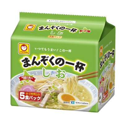 まんぞくの一杯　しお　５食パック