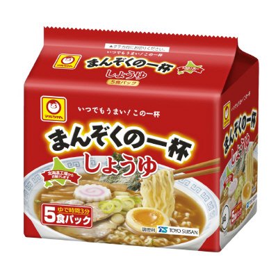 まんぞくの一杯　しょうゆ　５食パック