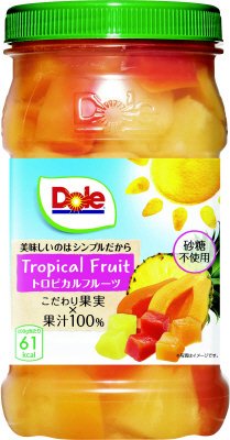 フルーツボトル　トロピカルフルーツ665g