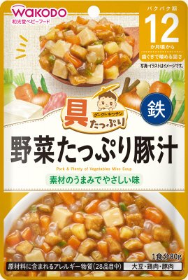 野菜たっぷり豚汁