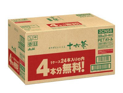 アサヒ　十六茶　１０月