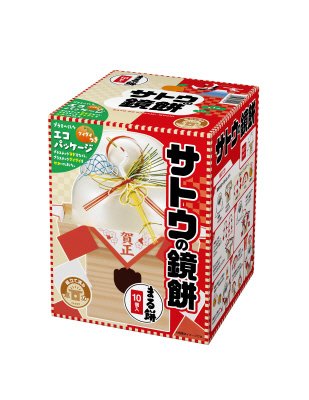 サトウのサッと鏡餅　まる餅入り　330g