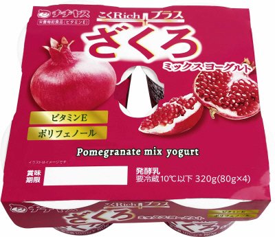 こくＲｉｃｈプラスざくろミックスヨーグルト