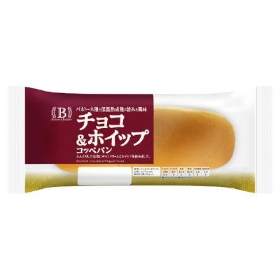 ベーカーズアンドベーカリー チョコ＆ホイップ コッペパン