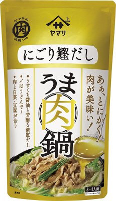 ヤマサうま肉鍋つゆ　にごり鰹だし 750 gパウチ