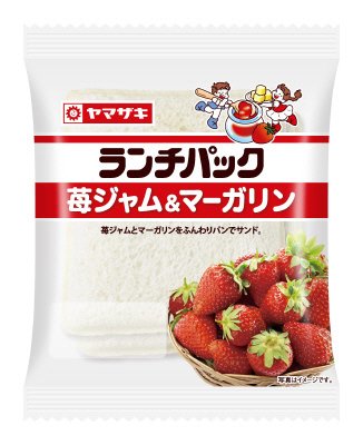 ランチパック（苺ジャム＆マーガリン）