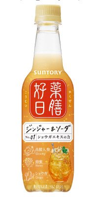 サントリー薬膳好日　ジンジャー＆ソーダ　ペット