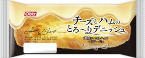 チーズとハムのとろ～りデニッシュ